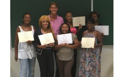 Formation Massage, remise des diplômes - Oxyzen Formations